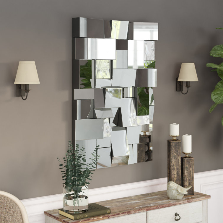 Wade Logan® Pennsburg Rectangle Wall Mirror & Reviews Wayfair